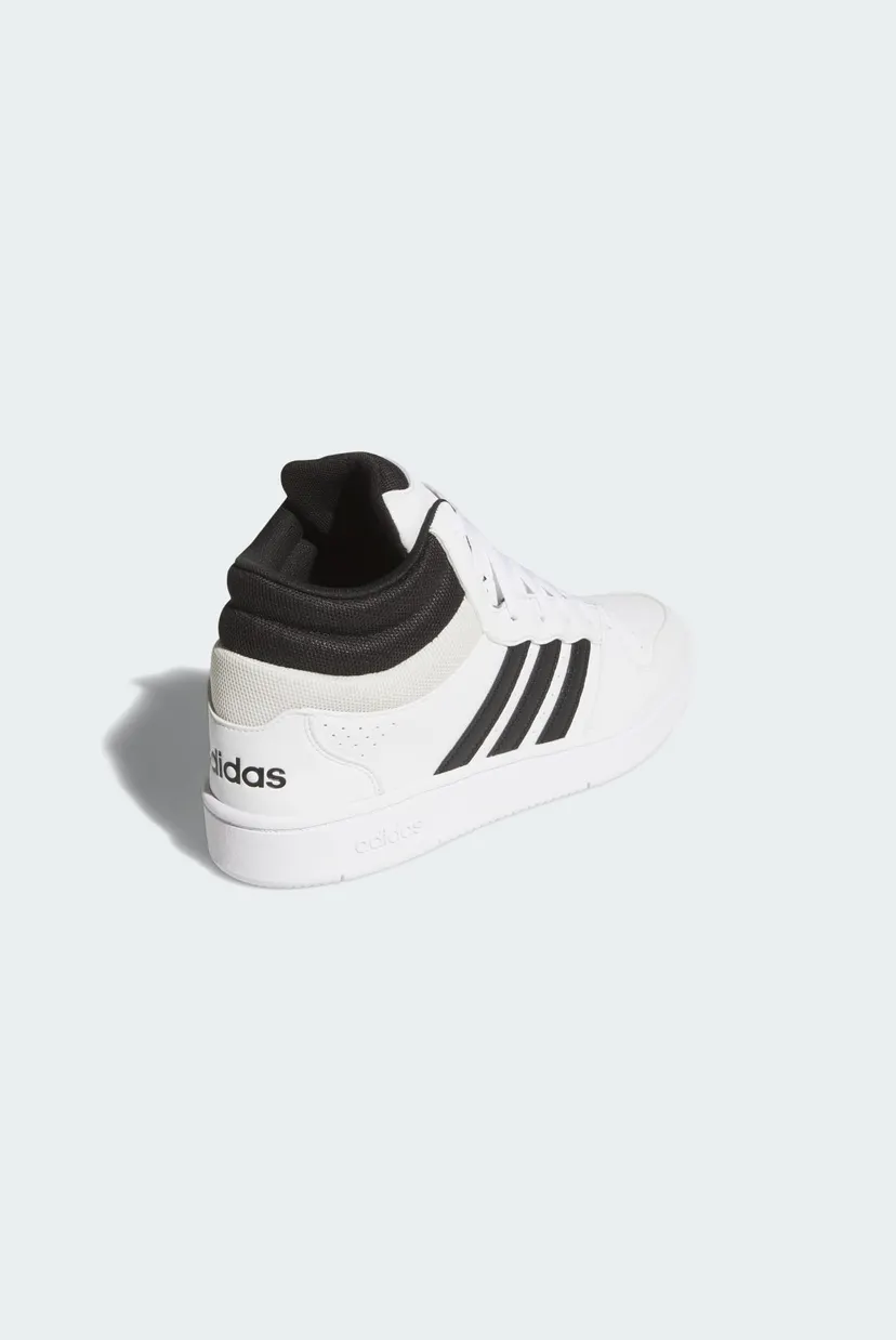 Белые кроссовки HOOPS MID CLASSIC 5