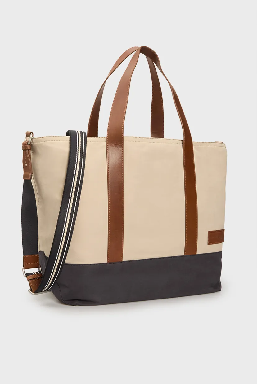 Бежевая сумка TH CASUAL TOTE 3