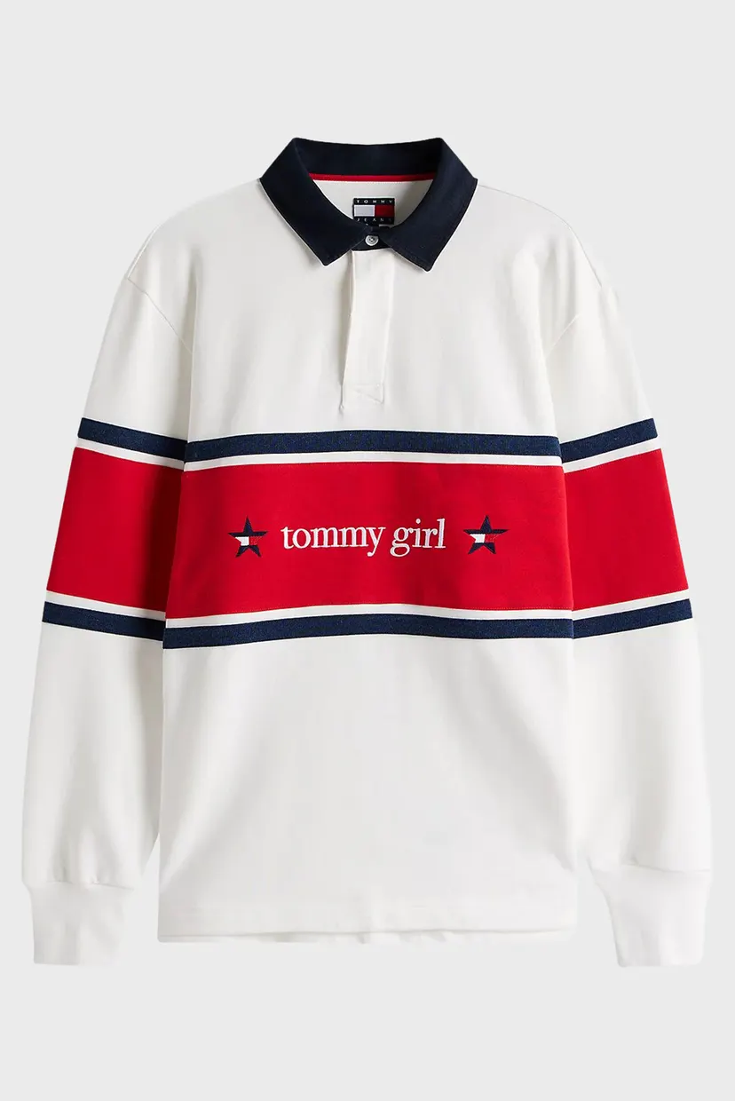 Женская белая спортивная кофта TOMMY GIRL 6