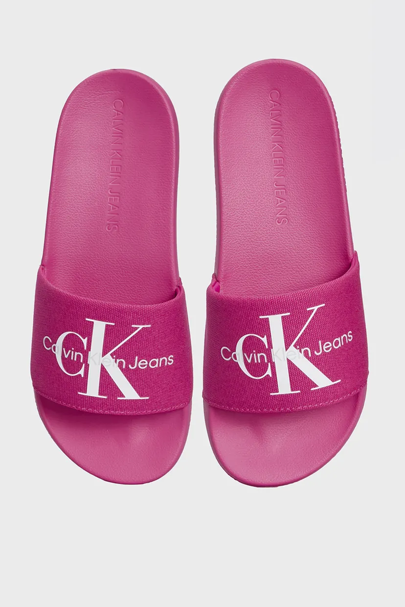 Жіночі рожеві слайдери SLIDE MONOGRAM 4