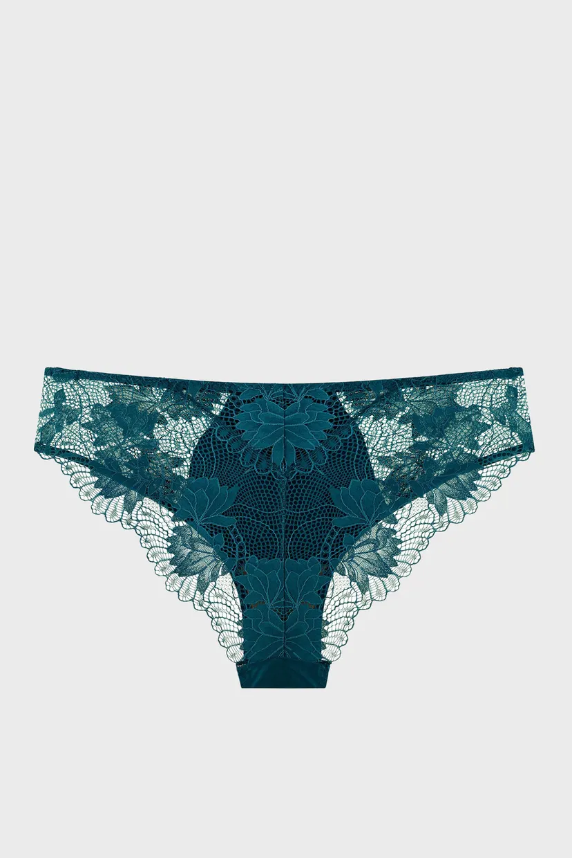 Женские бирюзовые трусики 6