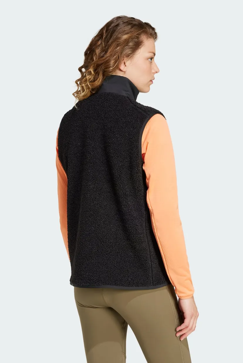 Жіночий чорний жилет Terrex Xploric High Pile Fleece 3