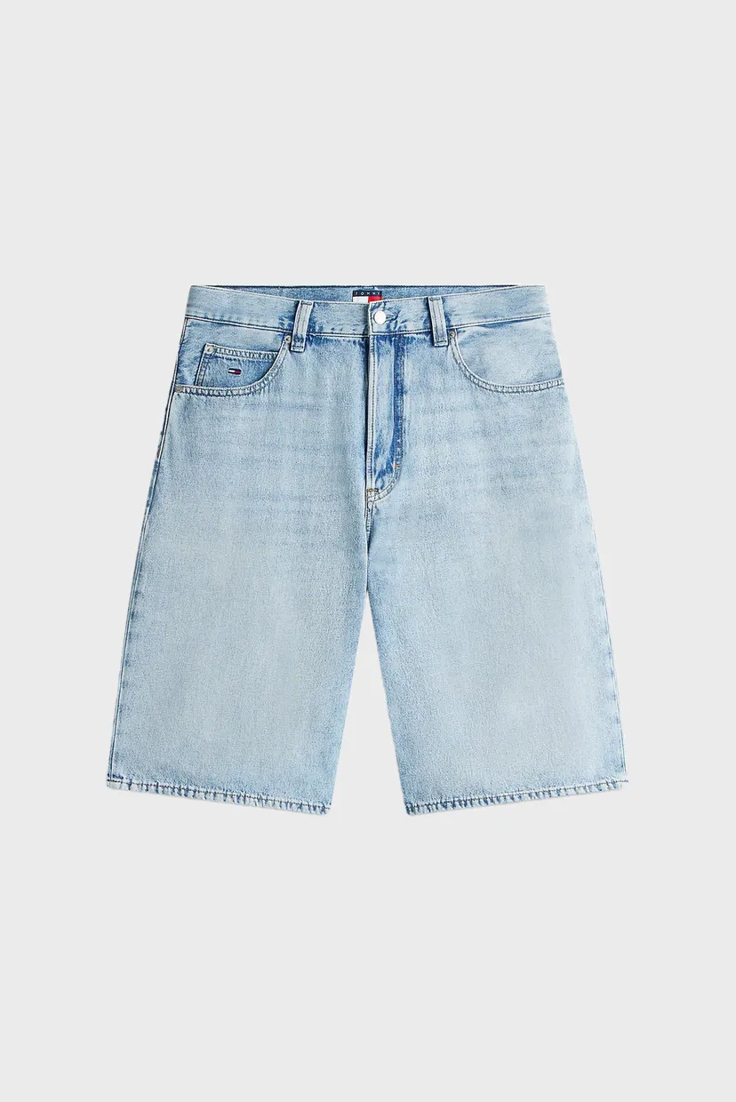 Мужские голубые джинсовые шорты THEO BAGGY 5