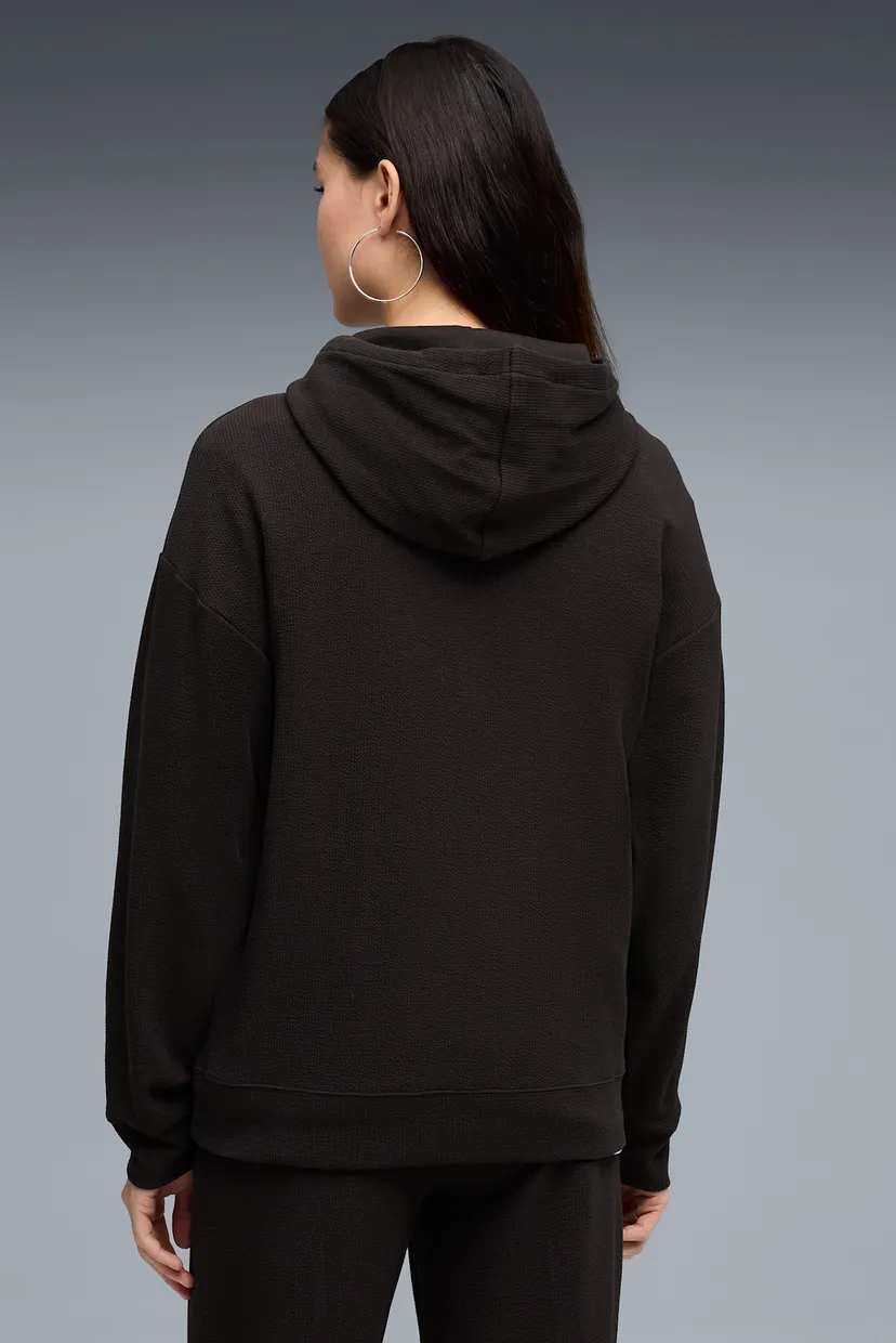 Женское черное худи Essentials Elevated Hoodie Women 3