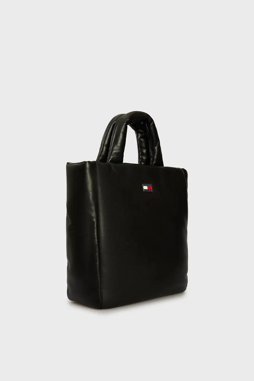 Жіноча чорна сумка TJW PILLOW TOTE 3