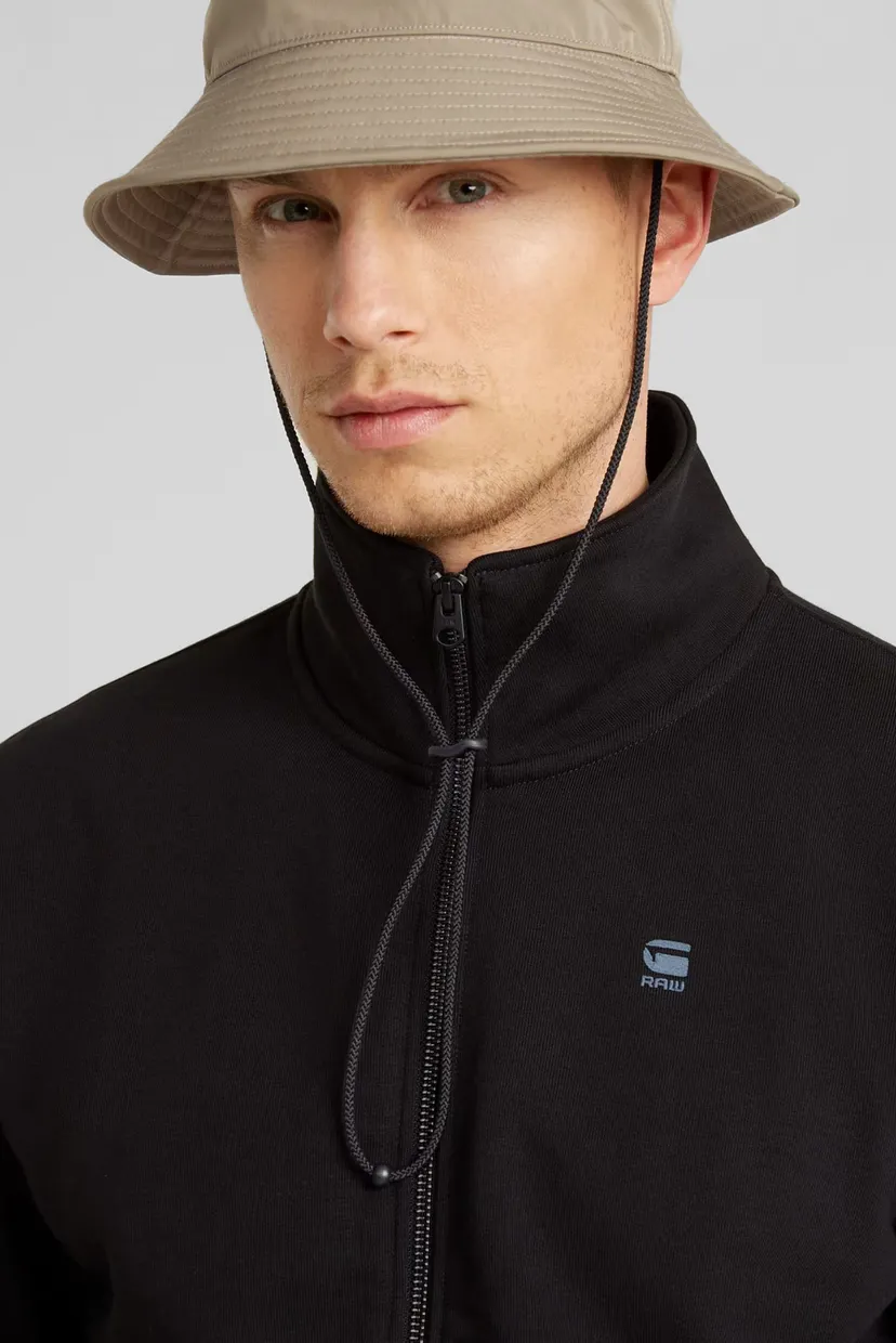 Чоловіча чорна спортивна кофта Nifous zip thru sw 4
