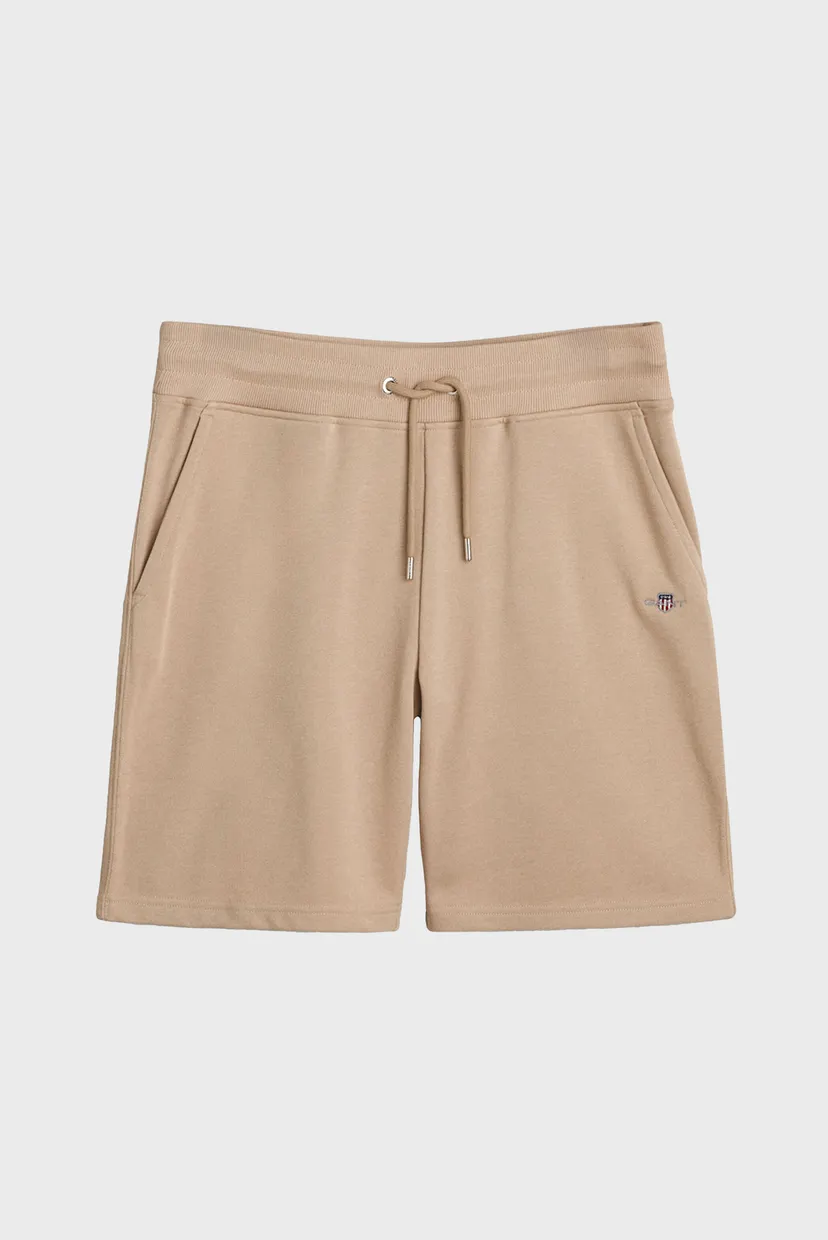 Чоловічі бежеві шорти REG SHIELD SWEAT SHORTS 5