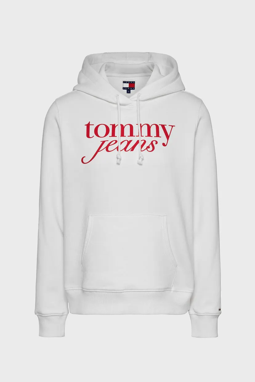 Жіноче біле худі TJW REG ESS LOGO HOODIE EXT 6