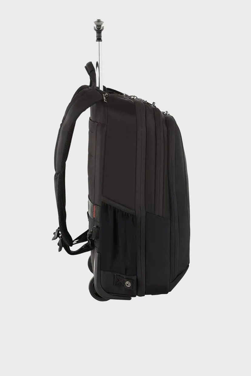Чорний рюкзак для ноутбука на колесах GUARDIT 2.0 BLACK 5