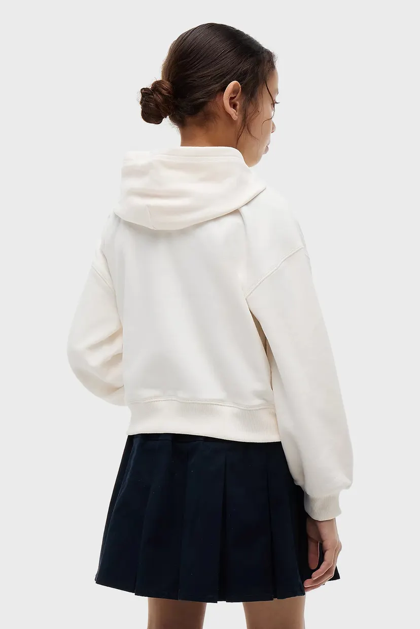 Детское белое худи TOMMY HILFIGER HOODIE 3