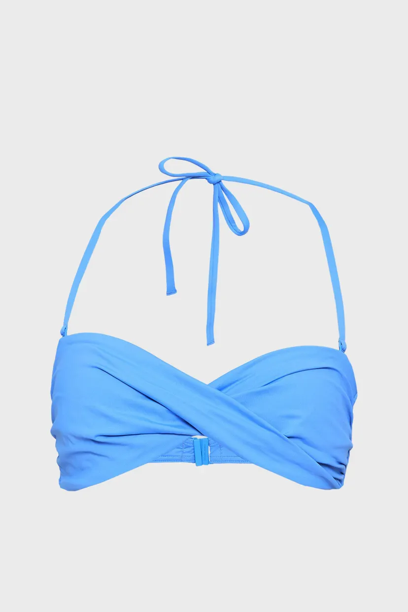Женский голубой лиф от купальника BANDEAU RP 5