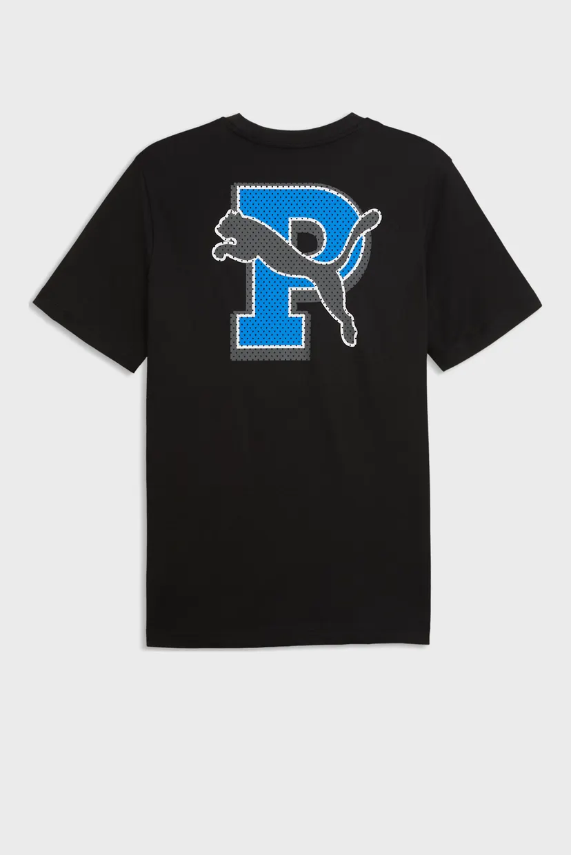 Чоловіча чорна футболка Graphic Varsity Tee Men 5