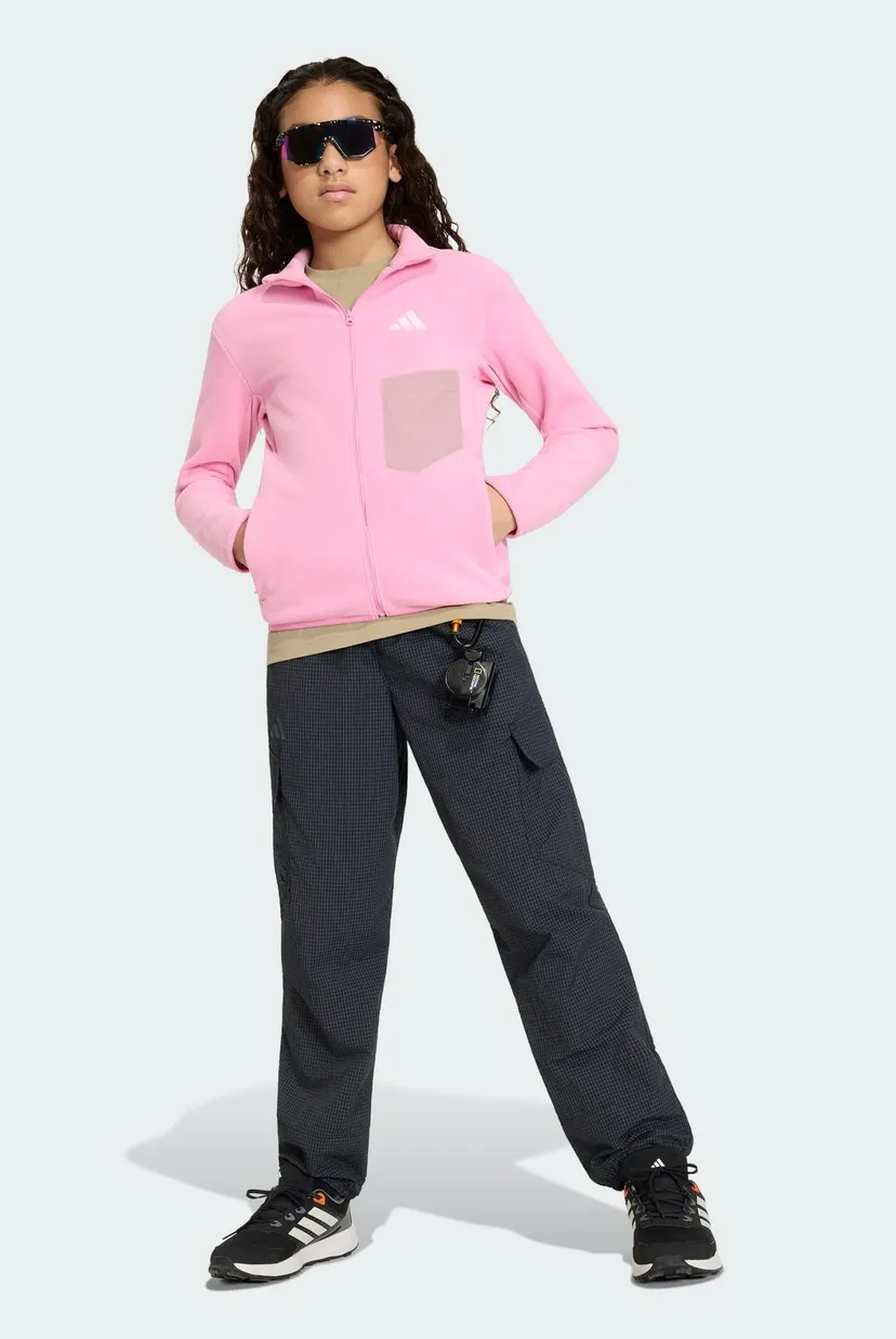 Дитяча рожева спортивна кофта Terrex Kids Multi Full-Zip Fleece 6