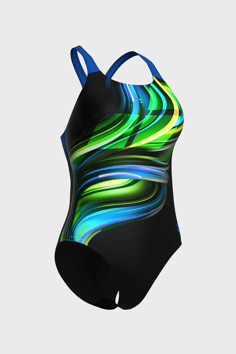 Женский черный купальник BLOOM SWIMSUIT SWIM PRO BACK L 3
