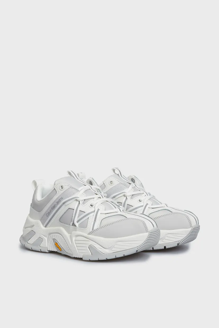 Женские кожаные кроссовки CHUNKY RUN VIBRAM LACE REFL WN 3