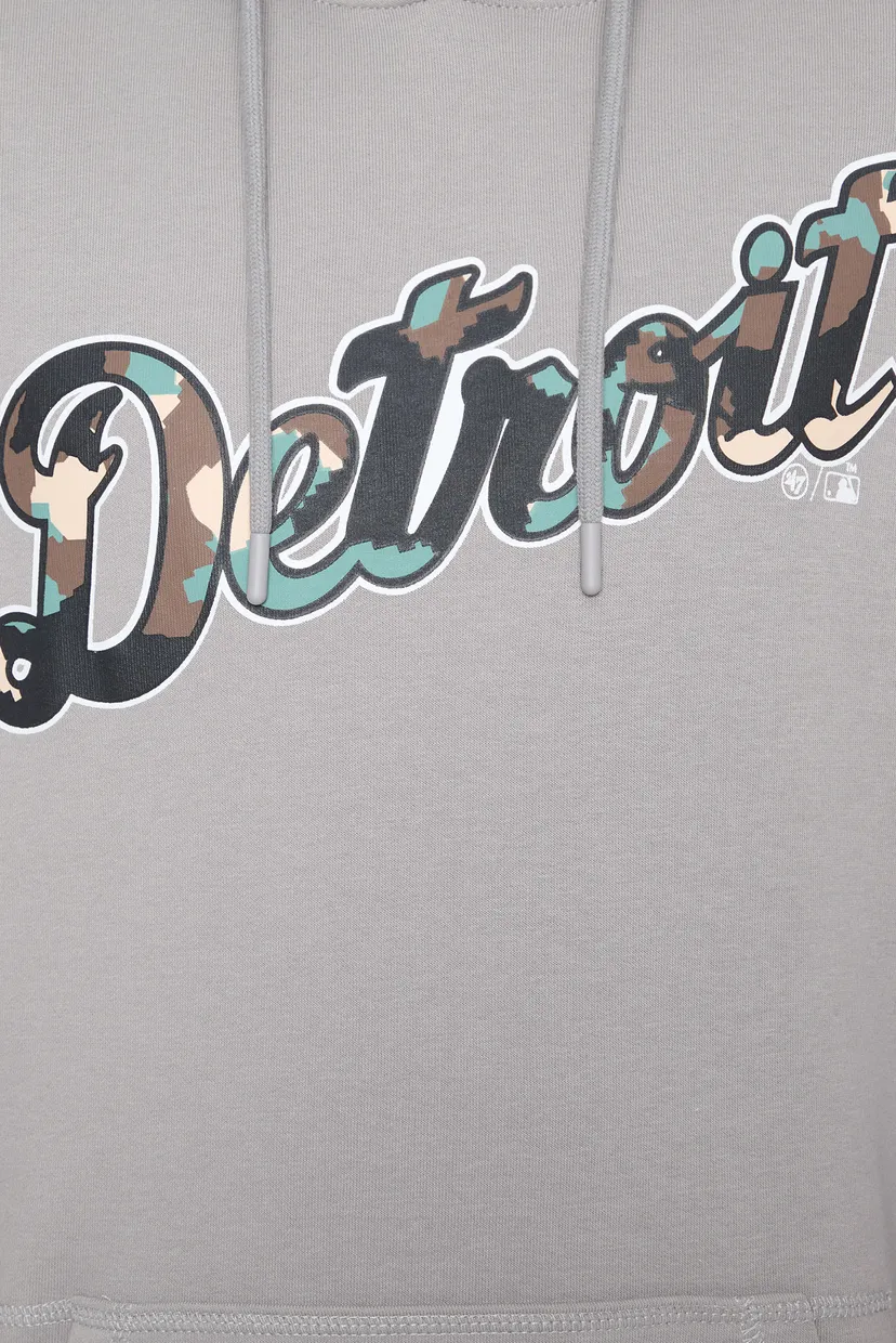 Серое худи DETROIT TIGERS DIGITAL STAR (унисекс) 3