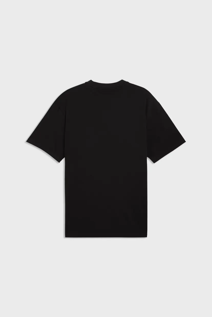 Мужская черная футболка Junior Varsity II Relaxed Basketball Tee Men 5