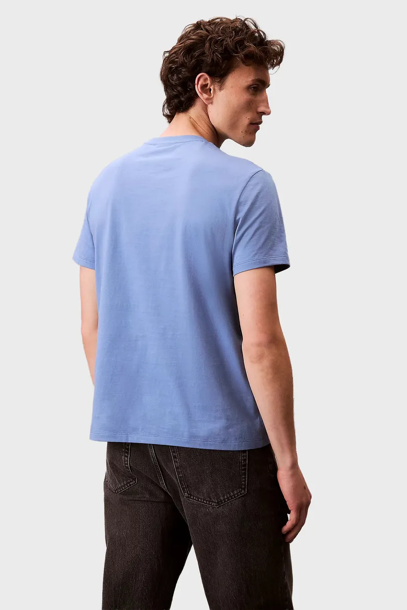 Мужская голубая футболка SS BADGE 30S JERSEY CLASSIC 3