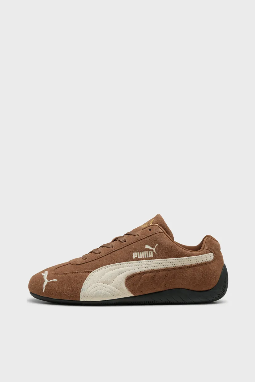 Коричневые замшевые кроссовки Speedcat OG Unisex 4