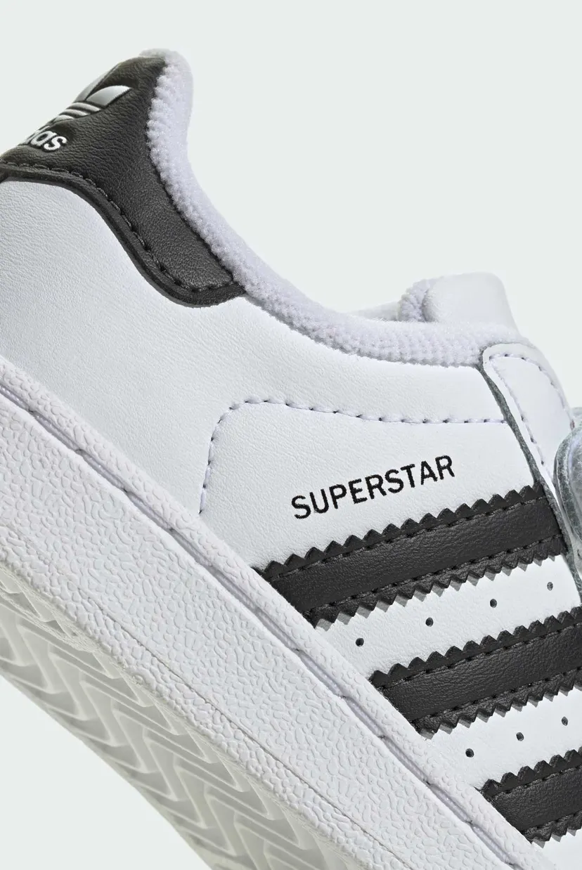 Детские белые сникерсы Superstar II Comfort Closure Kids 9