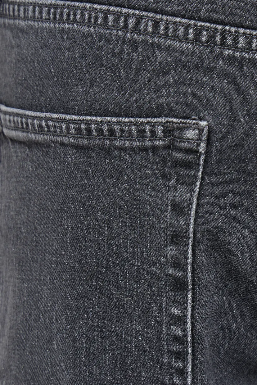 Чоловічі чорні джинси KLJ TAPERED DENIM 4