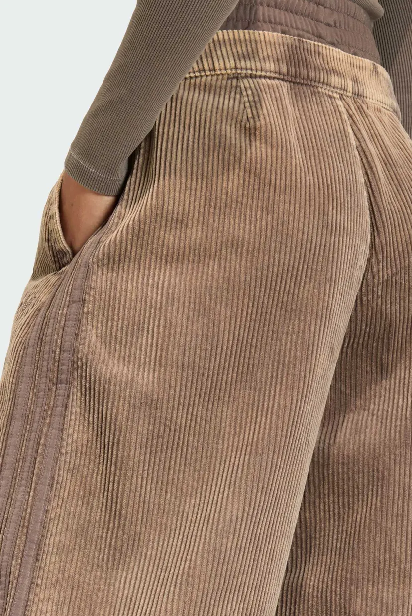 Женские коричневые спортивные брюки CORDUROY SST OVERSIZED 5