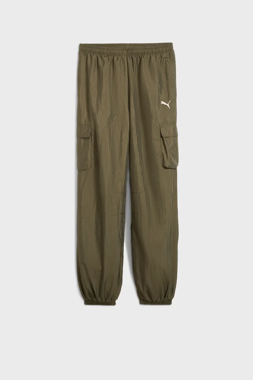 Детские оливковые спортивные брюки Bowtique Woven Cargo Pants Youth 4