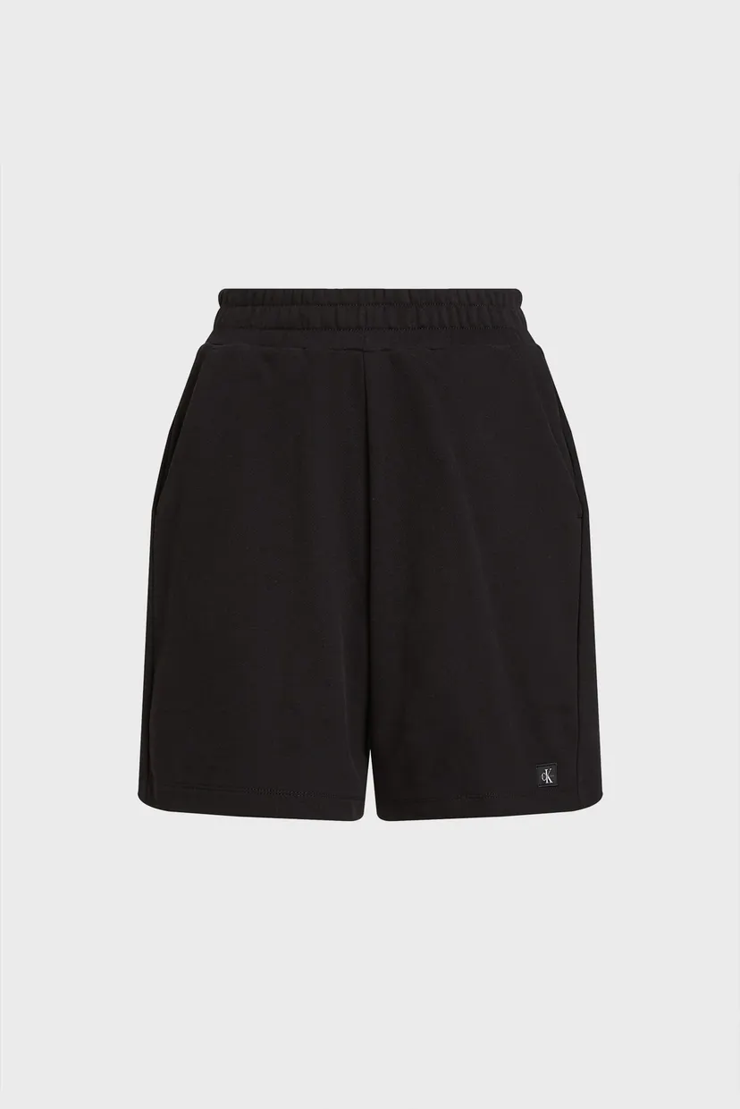 Женские черные шорты WOVEN LABEL SHORTS 5