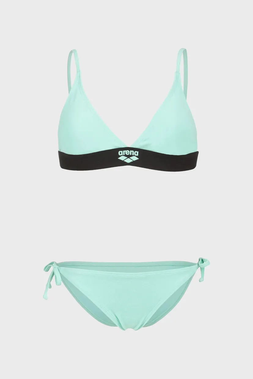Женский мятный купальник ELASTIC BAND BIKINI TRIANGLE 3