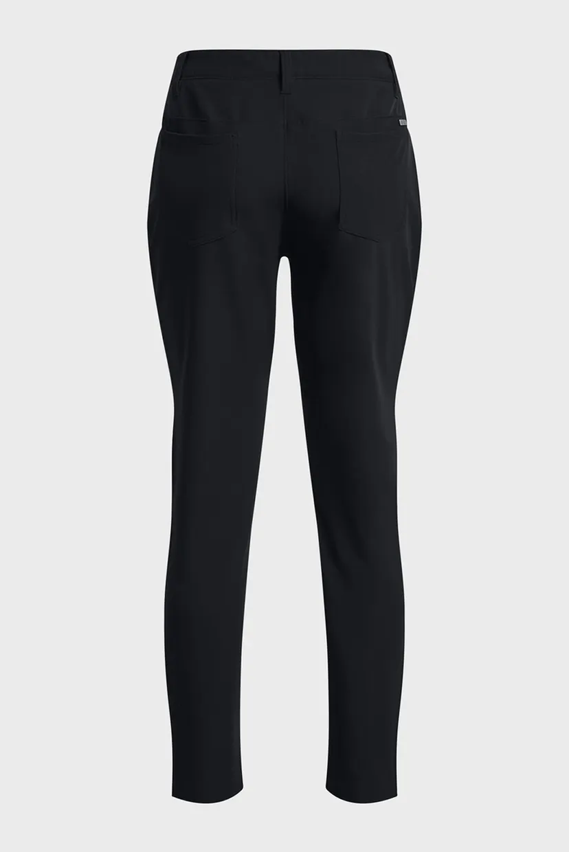 Женские черные спортивные брюки UA CGI Links 5 Pocket Pant 6