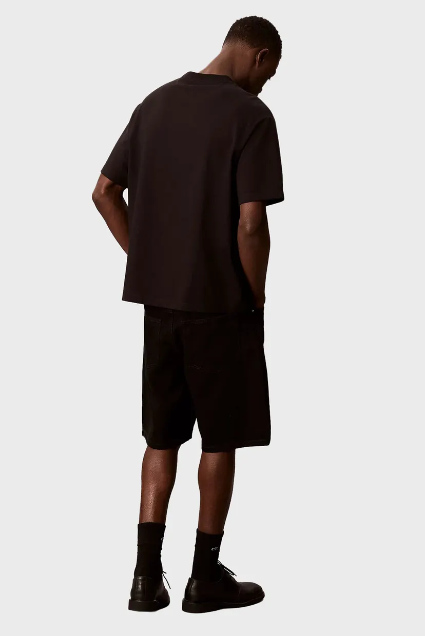 Мужская черная футболка SS 16S RLXD FIT CKJ GRAPHIC 3
