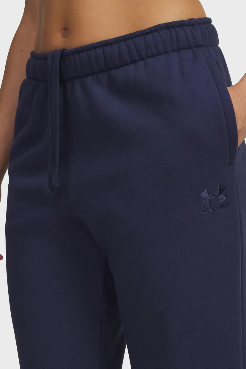 Жіночі фіолетові спортивні штани UA Icon Vida Flc Jogger 4