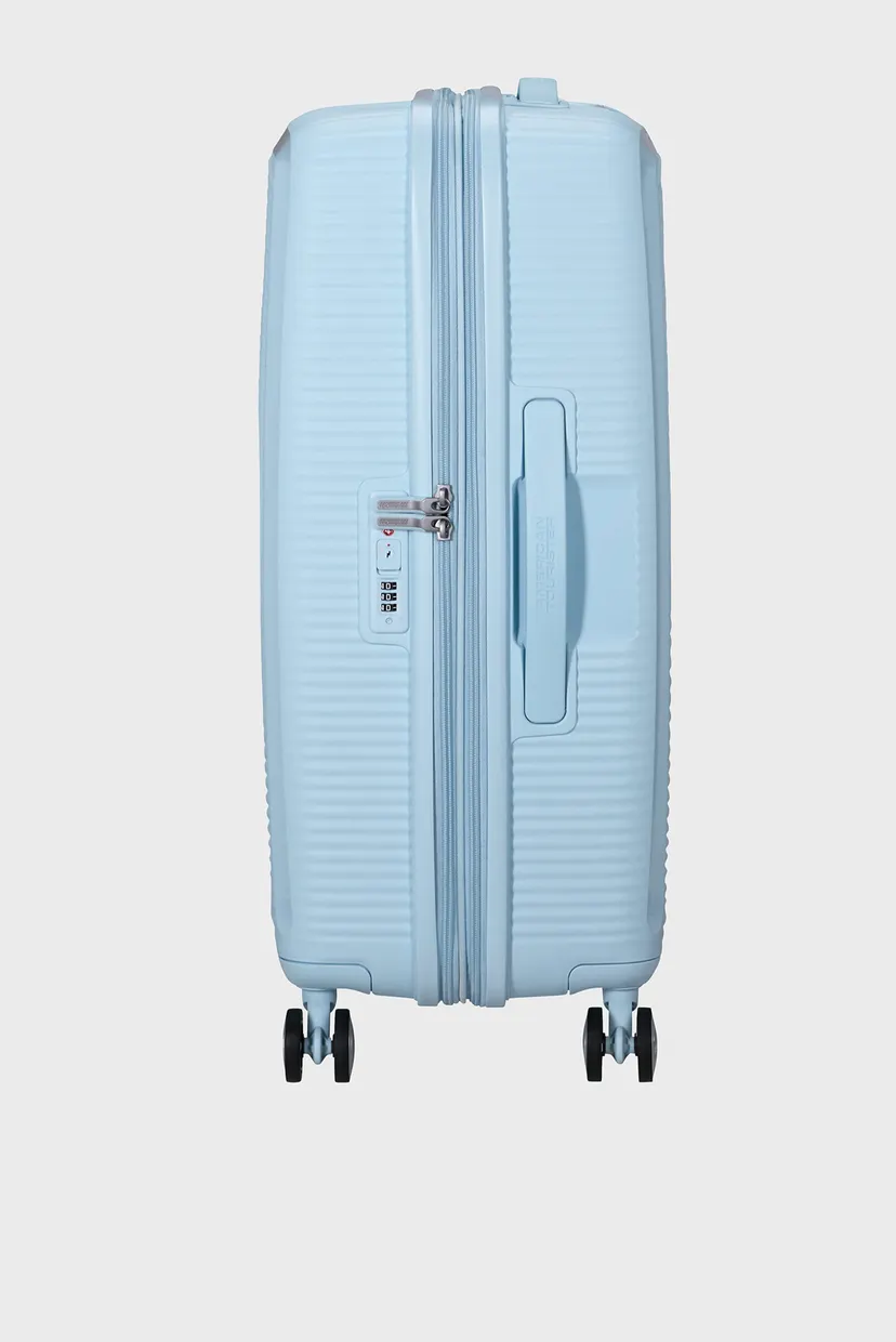 Голубой чемодан 67 см SOUNDBOX PASTEL BLUE 5