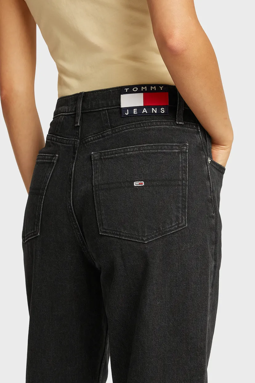 Женские черные джинсы MOM JEAN UH 4