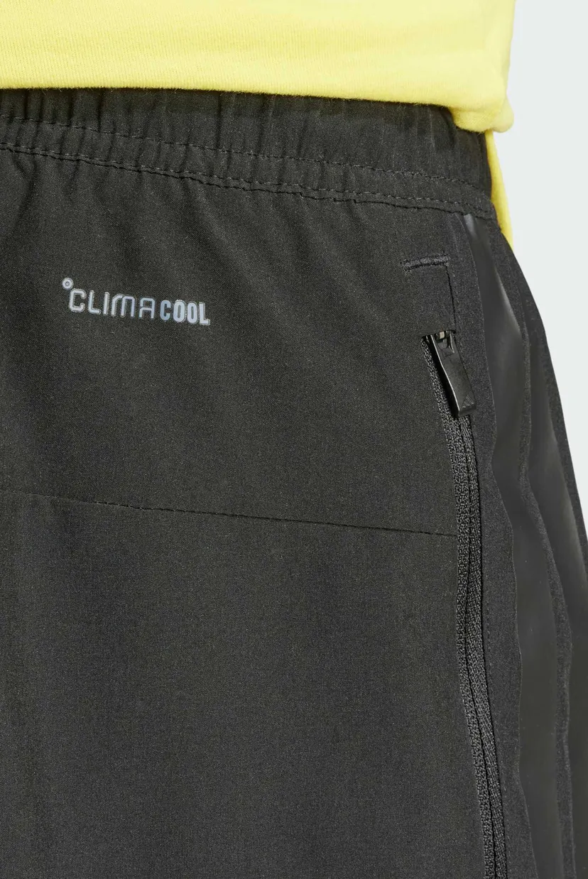 Мужские черные шорты Designed-for-Training 3-Stripes 5