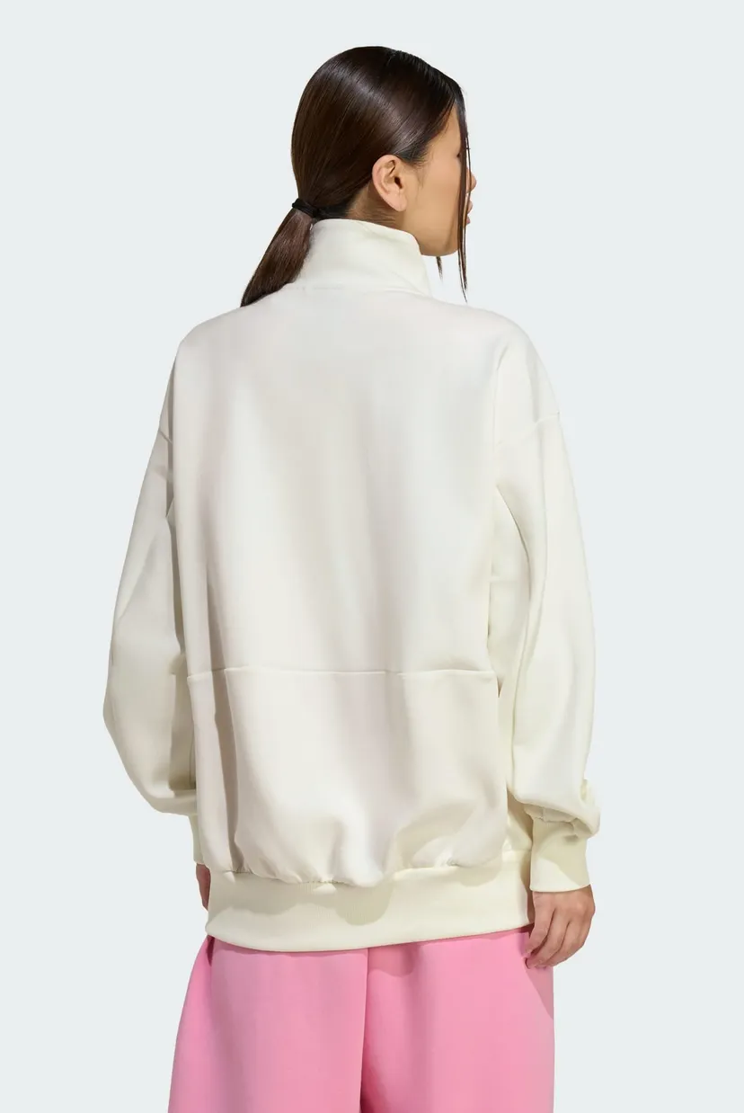 Жіноча біла спортивна кофта ALL SZN Soft Lux Loose Full-Zip 3