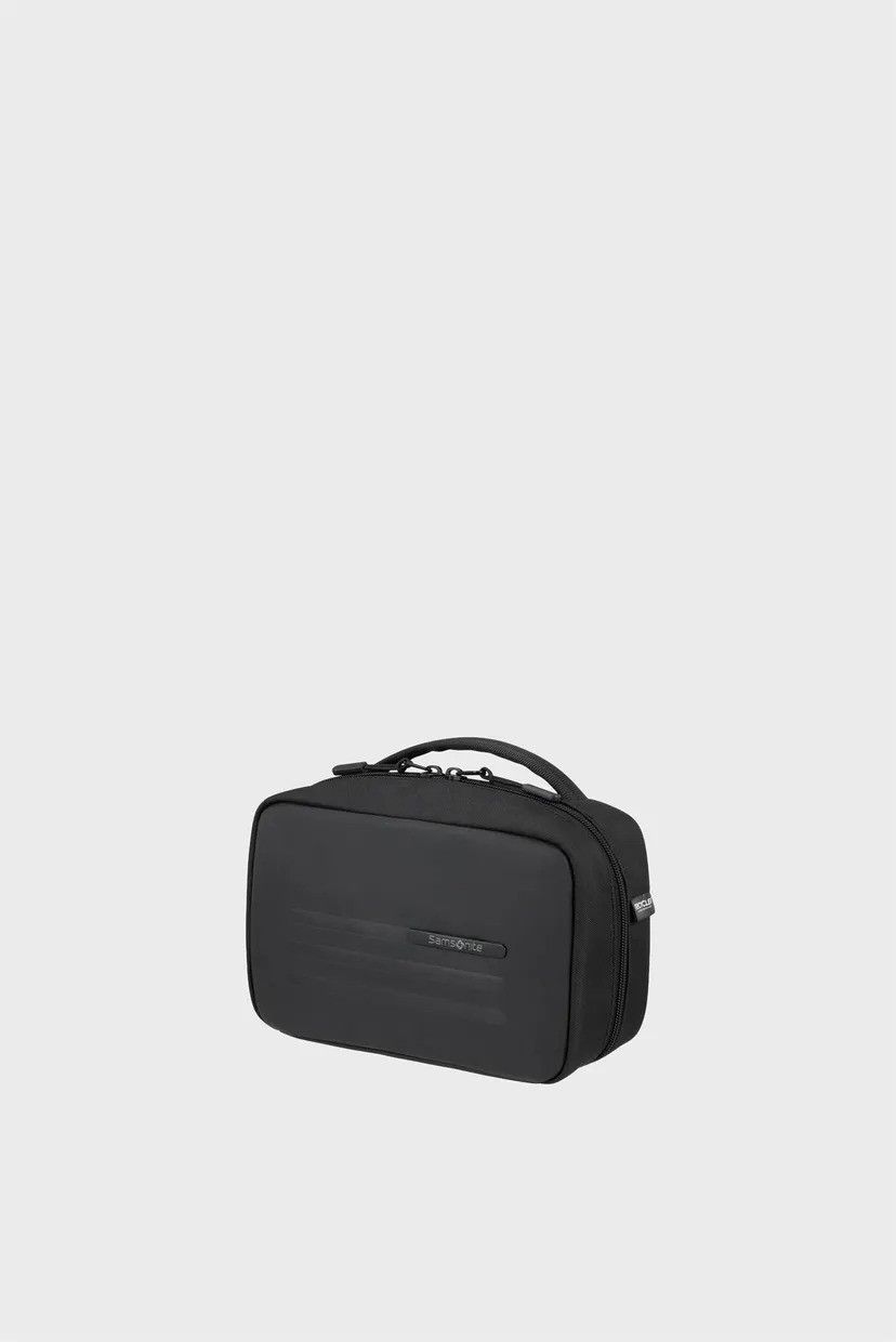 Чоловічий чорний несесер STACKD TOILET KIT BLACK 3