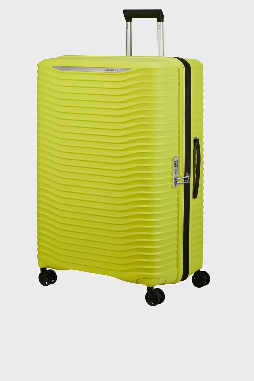 Желтый чемодан 81 см UPSCAPE LIME 4