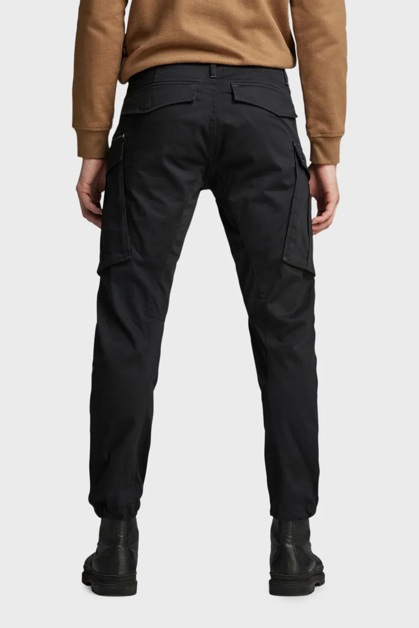 Чоловічі чорні карго Rovic zip 3D tapered 6484 G-Star RAW D02190