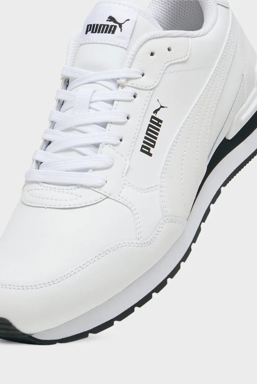 Белые кожаные кроссовки ST Runner v4 Leather Sneakers Unisex 6
