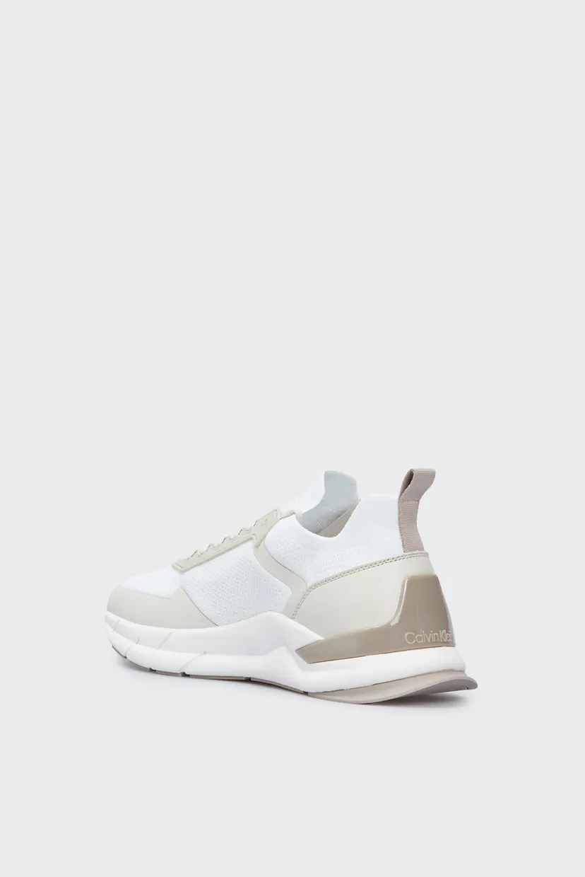 Мужские белые кроссовки LOW TOP LACE UP MIX 5
