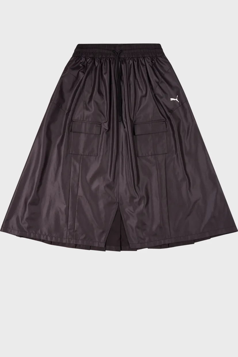 Женская черная юбка DARE TO Cargo Pleated Skirt Women 1