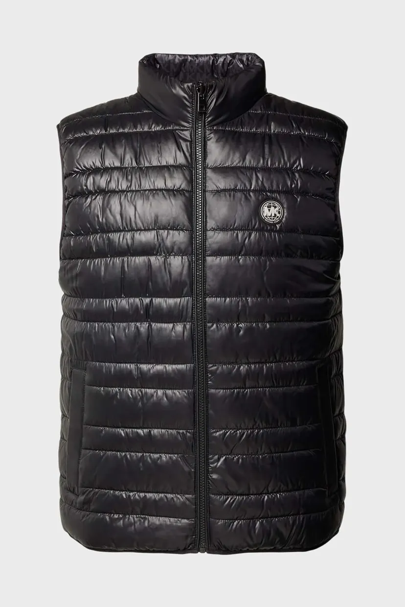 Чоловічий чорний двосторонній жилет SUSTAINABLE REV LW VEST 5