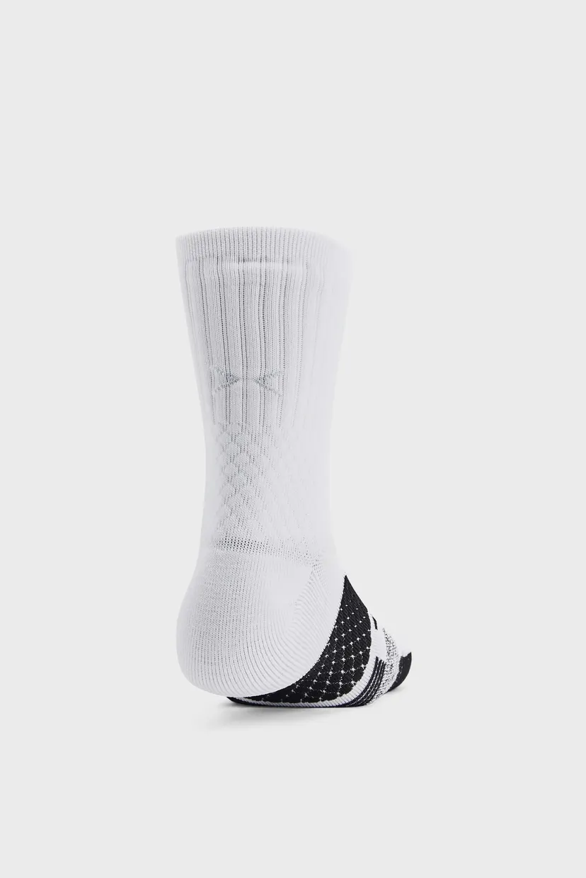 Білі шкарпетки Curry UA AD Playmaker 3