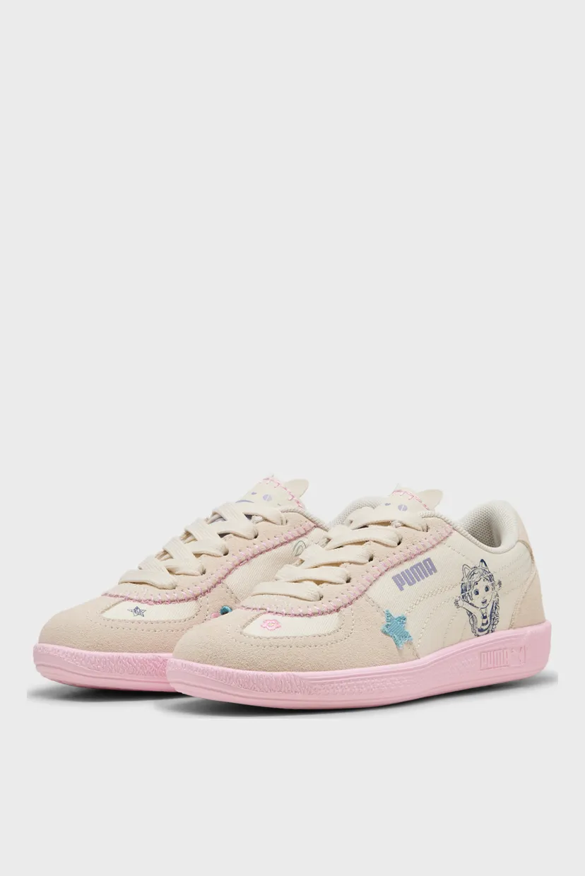 Детские бежевые сникерсы PUMA x GABBY'S DOLLHOUSE Palermo Sneakers Kids 3