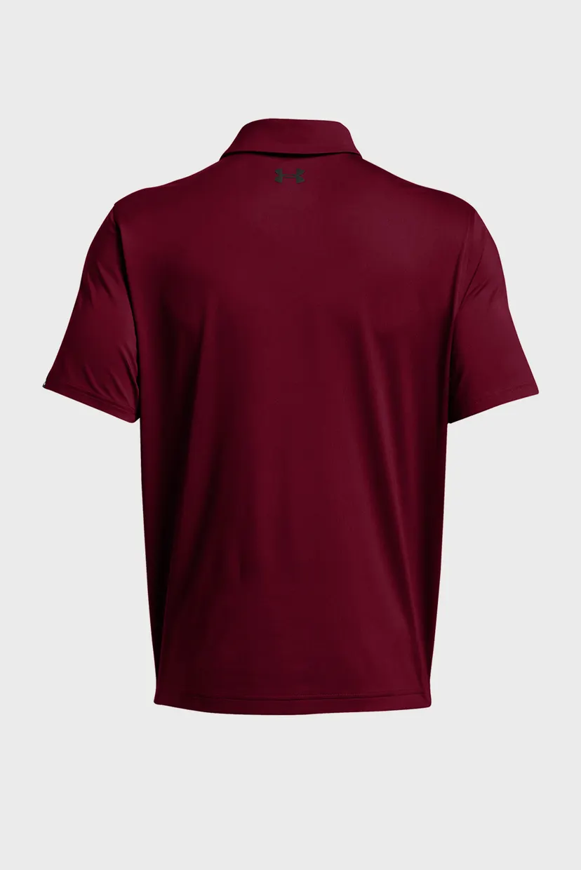 Чоловіче бордове поло UA T2G Polo LB-RED 4