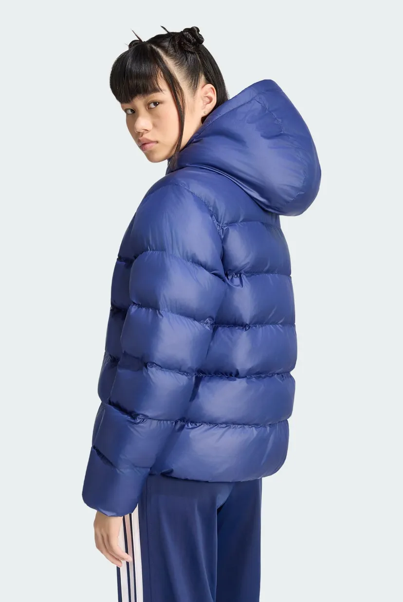 Жіноча синя куртка ESSENTIALS INSULATION HOODED 3