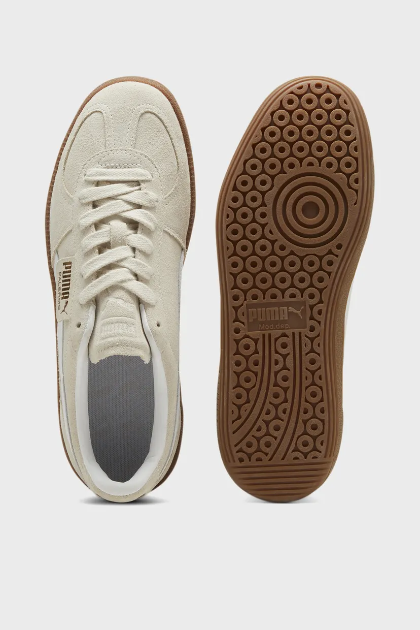 Бежевые замшевые сникерсы Palermo Sneakers 4