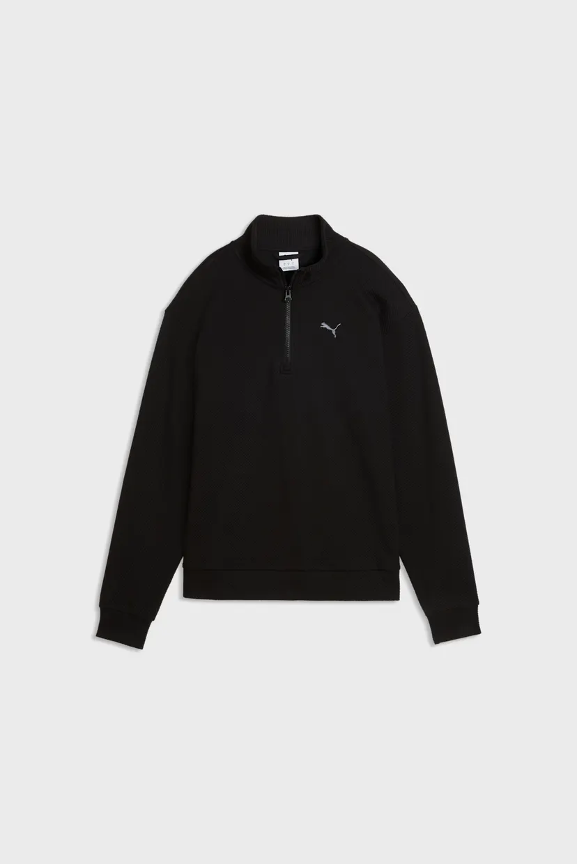 Жіноча чорна кофта Essentials Elevated Standard Half-Zip Sweatshirt Women 4