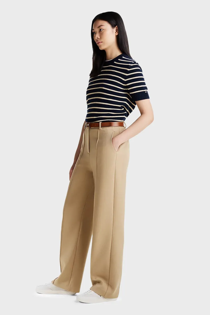 Жіночі бежеві брюки PUNTO RELAXED STRAIGHT PANT 4